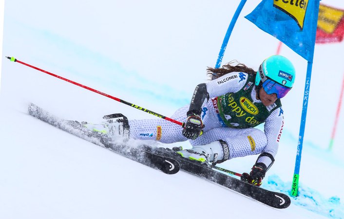 Delia Durrer manque le coche à La Thuile!