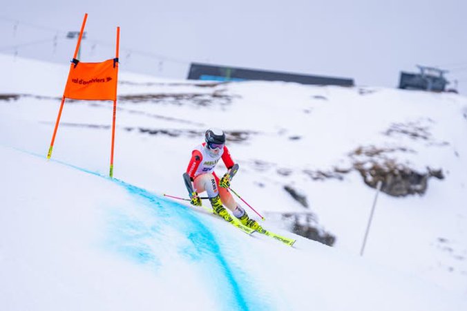 Magnifique 2e place de Mathilde Phillips en slalom