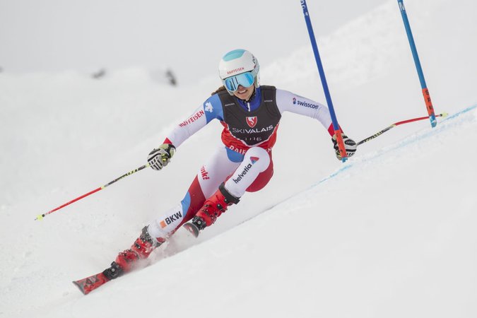 Le premier podium de Lara Briguet !